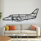 Jetstream 32 Metal Aircraft Wall Art - NCP0332