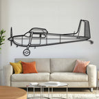 180F Metal Aircraft Wall Art - NCP0205