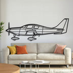 400 Metal Aircraft Wall Art - NCP0306