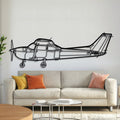 Skyhawk 172 Metal Aircraft Wall Art - NCP0126