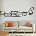 PA-24 Comanche Metal Aircraft Wall Art - NCP0112