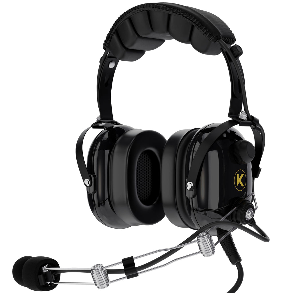 Kore Aviation P1 General Aviation Headset (Mono) - Dual GA Plugs