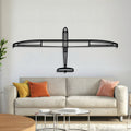 Discus Top Metal Aircraft Wall Art - NCP0551