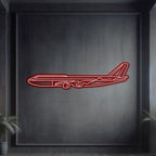 747-800 Metal Neon Aircraft Wall Art - NCN0004