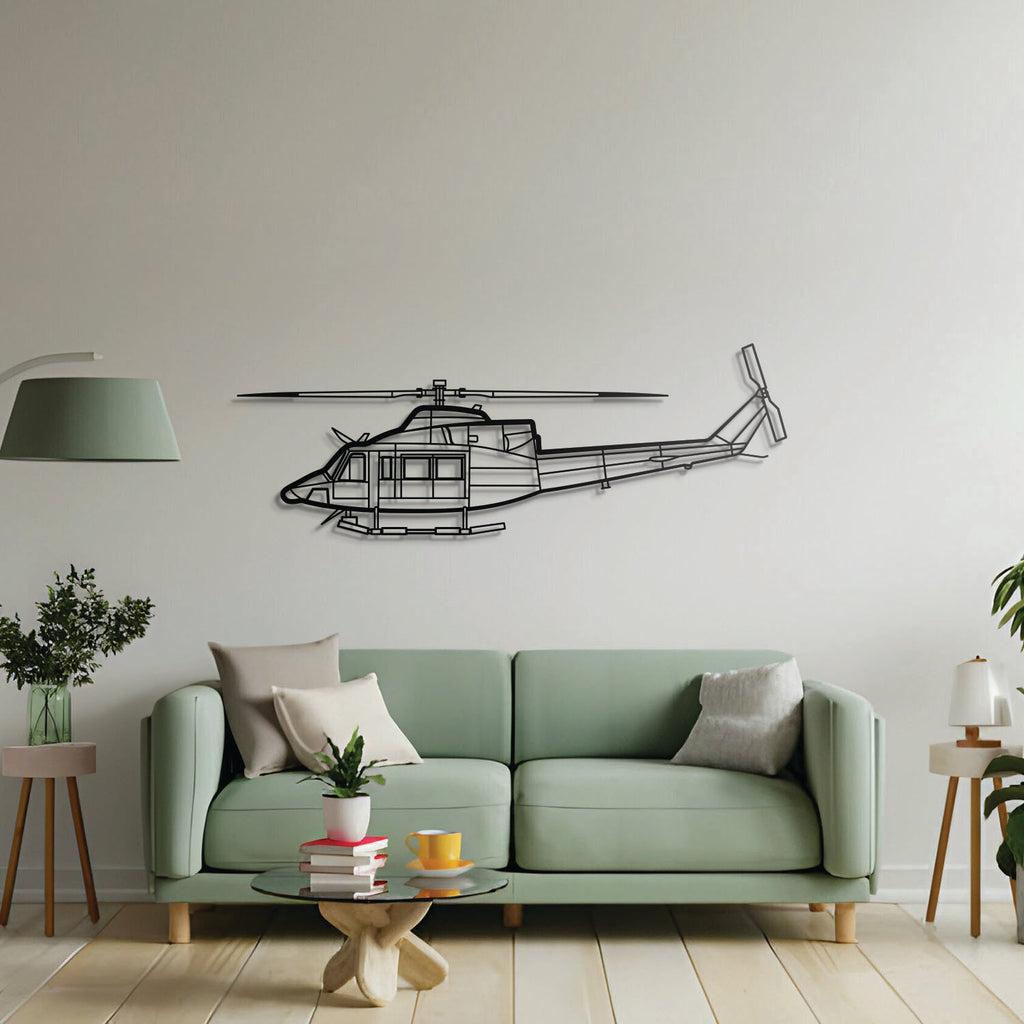 412EP Metal Aircraft Wall Art - NCP0157