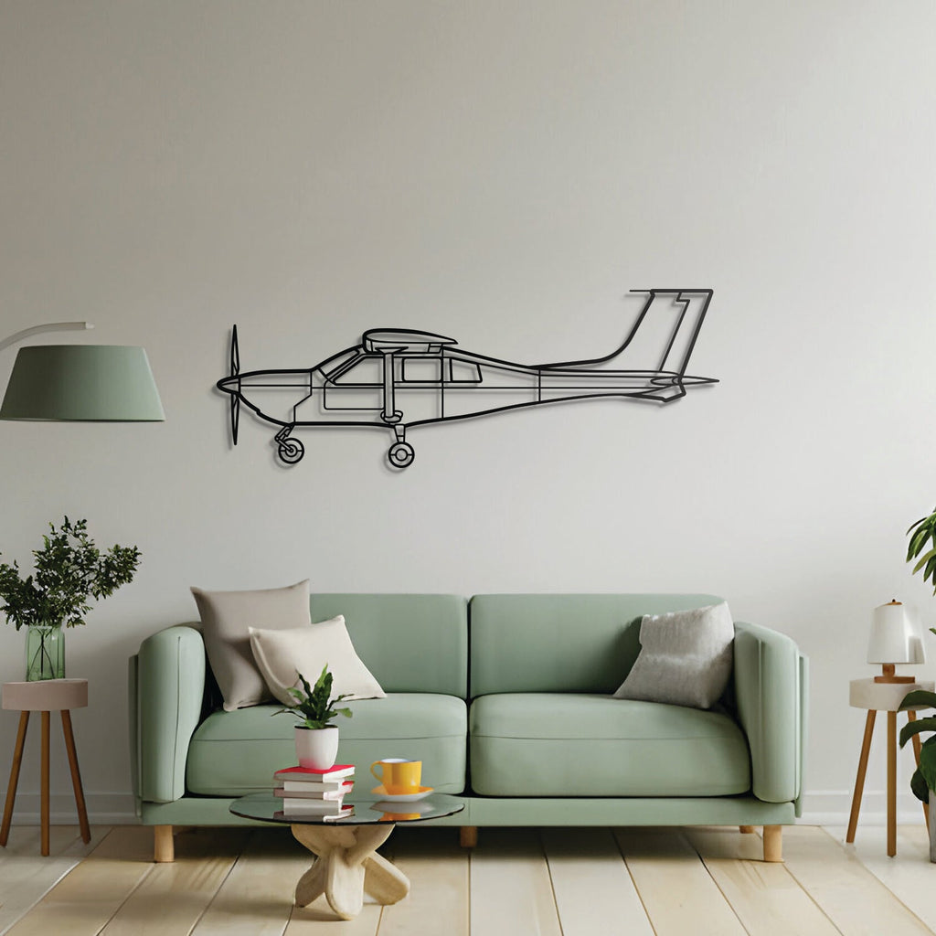 J500 Metal Aircraft Wall Art - NCP0331