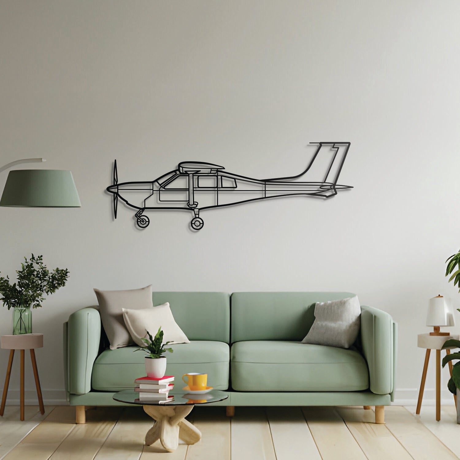 J500 Metal Aircraft Wall Art - NCP0331