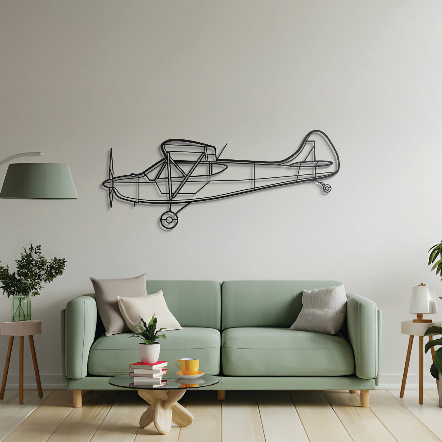 Savage Cruiser Metal Aircraft Wall Art - NCP0343