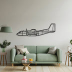 C-160 Metal Aircraft Wall Art - NCP0042