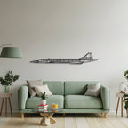 Concorde Metal Aircraft Wall Art - NCP0053