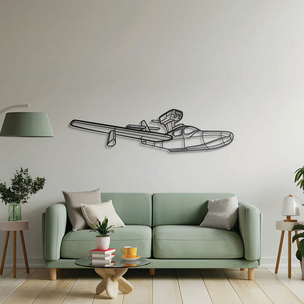 270 Turbo Renegade Metal Aircraft Wall Art - NCP0403