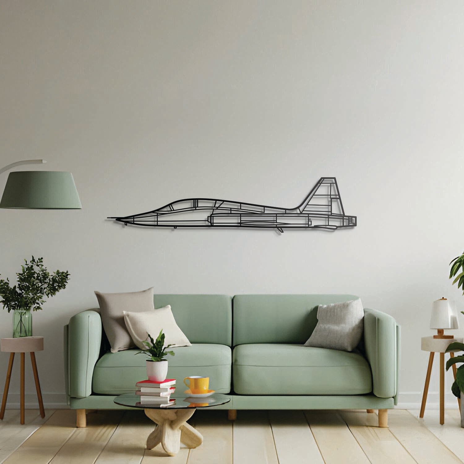 T-38 Talon Metal Aircraft Wall Art - NCP0447
