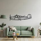 V35 Bonanza Metal Aircraft Wall Art - NCP0148