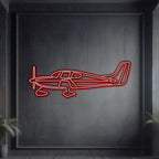 SR22 Metal Neon Aircraft Wall Art - NCN0063