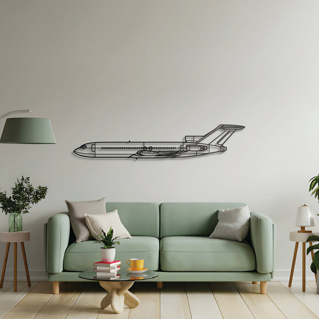 727 Metal Aircraft Wall Art - NCP0005
