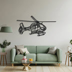H145M LUH SOF Angle Metal Aircraft Wall Art - NCP0571