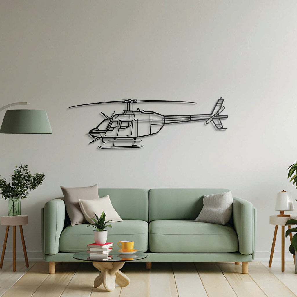 206 Metal Aircraft Wall Art - NCP0455