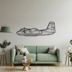 S-2T Metal Aircraft Wall Art - NCP0341
