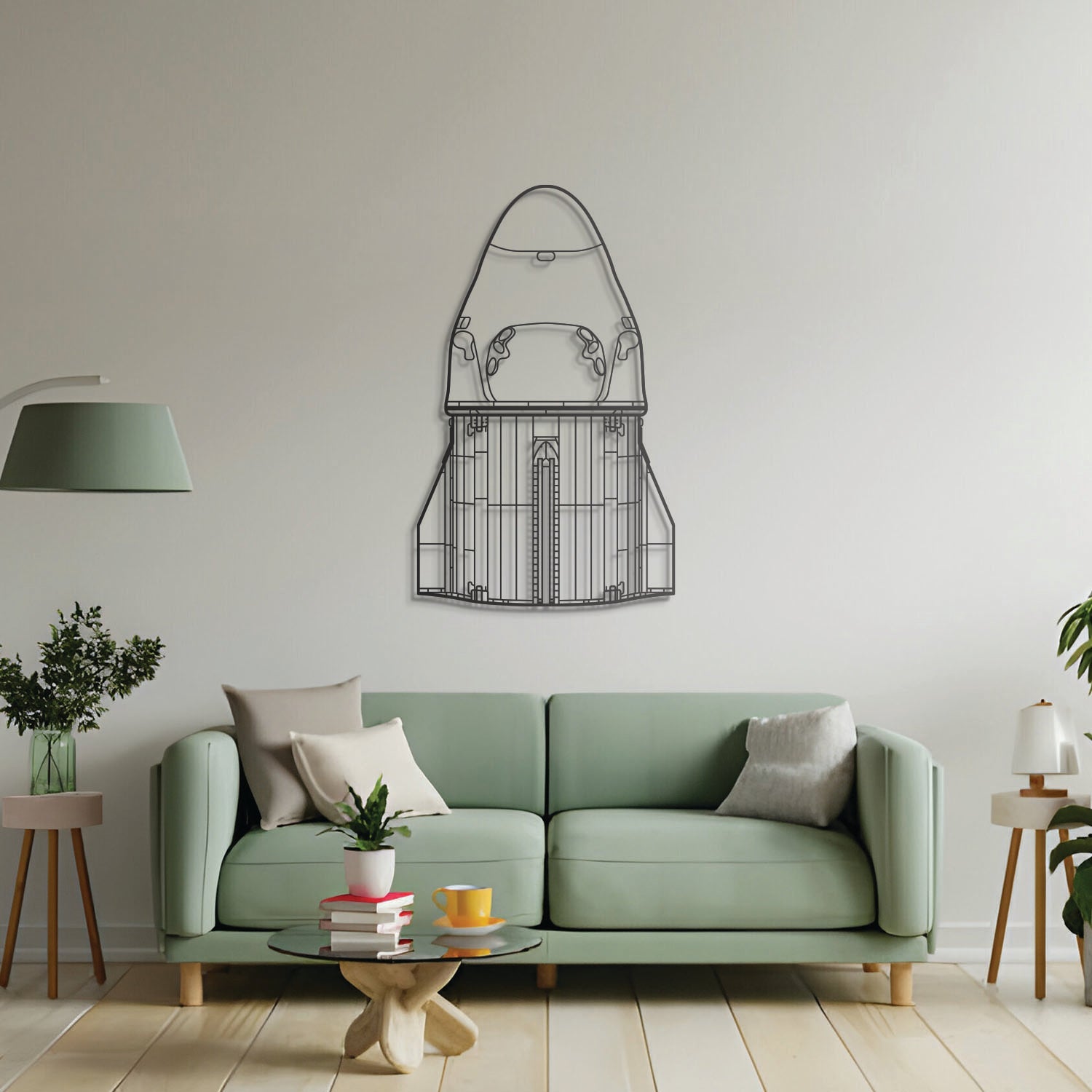 X Dragon Metal Aircraft Wall Art - NCP0251