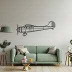 195 Metal Aircraft Wall Art - NCP0402