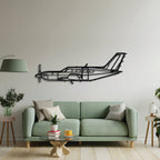 M500 Meridian Metal Aircraft Wall Art - NCP0581