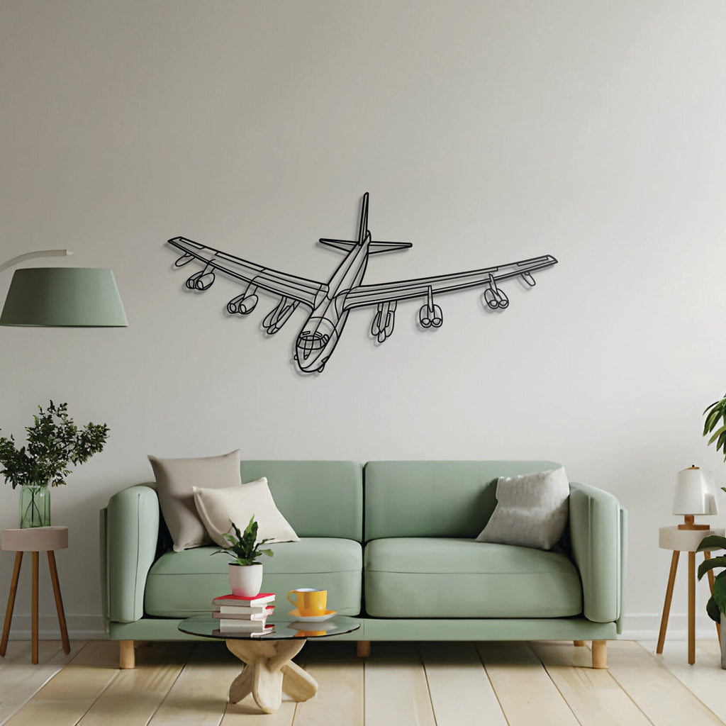 B-52G Stratofortress Angle Metal Aircraft Wall Art - NCP0368