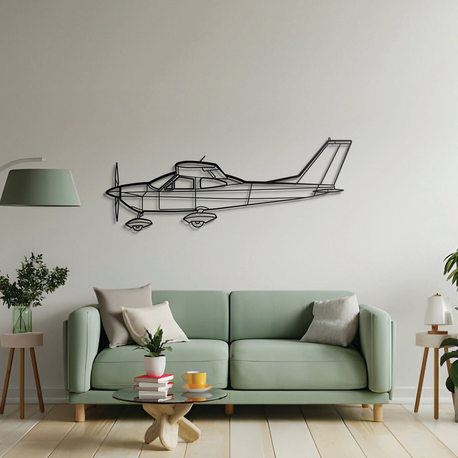 177A Cardinal Metal Aircraft Wall Art - NCP0354
