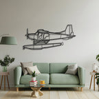 Bush Hawk XP Metal Aircraft Wall Art - NCP0313