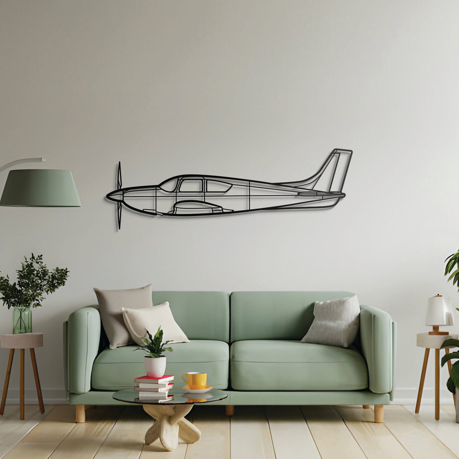 Eagle Metal Aircraft Wall Art - NCP0323