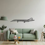 BAC Concorde Metal Aircraft Wall Art - NCP0164