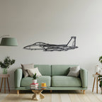 F-15 Strike Eagle Metal Aircraft Wall Art - NCP0074