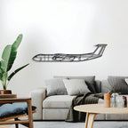 C-141 Starlifter Metal Aircraft Wall Art - NCP0041