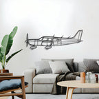 Saratoga PA-32 Metal Aircraft Wall Art - NCP0195