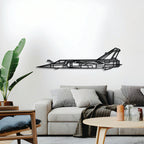 Mirage F1CT Metal Aircraft Wall Art - NCP0585