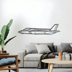 F-35C Lightning II Metal Aircraft Wall Art - NCP0224