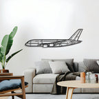 A380-800 Metal Aircraft Wall Art - NCP0021