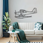Citabria Metal Aircraft Wall Art - NCP0318