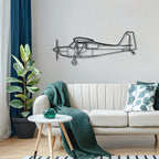 Bellanca Champion 7ECA Metal Aircraft Wall Art - NCP0413