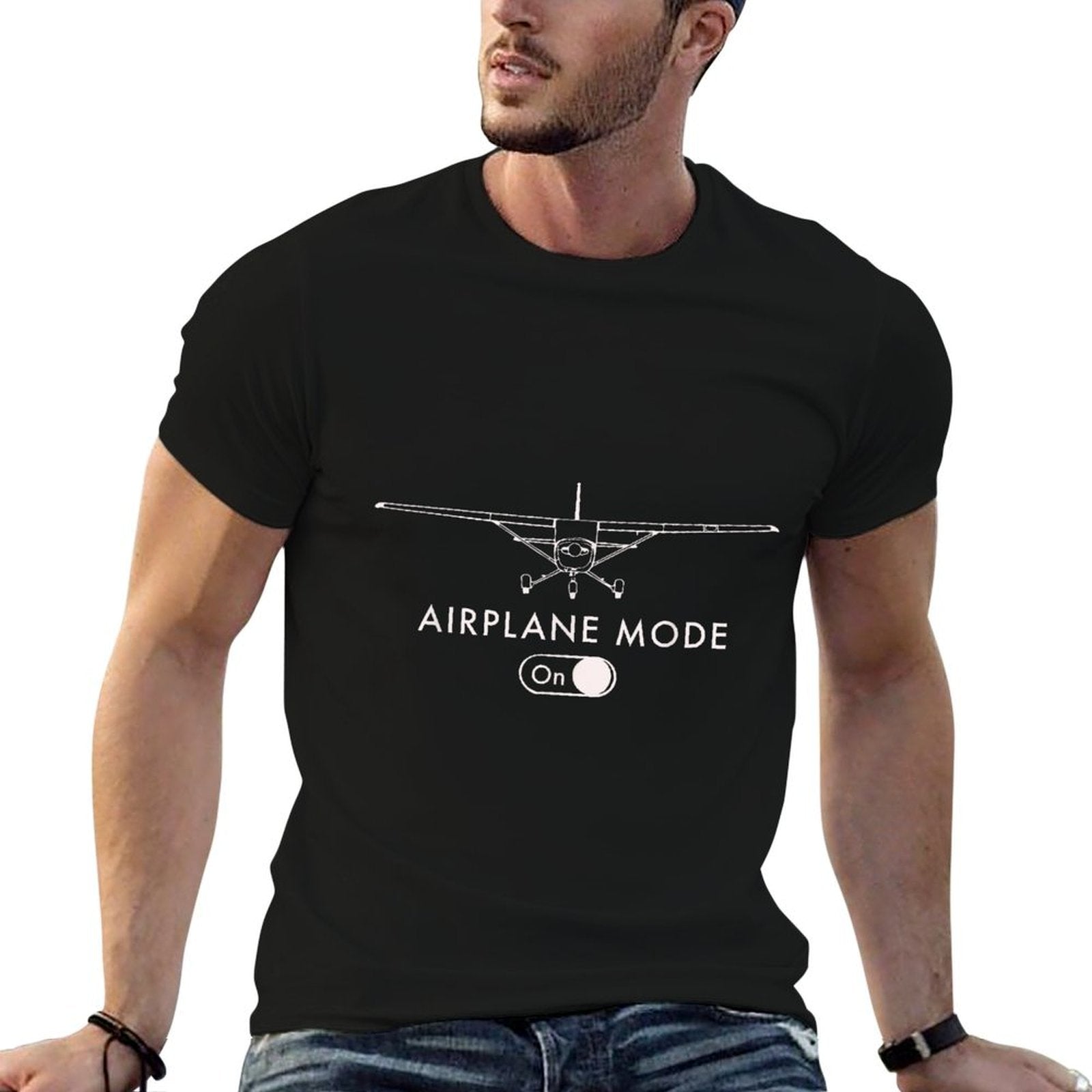 Pilot C172 Flying Gift Airplane Mode T-Shirt