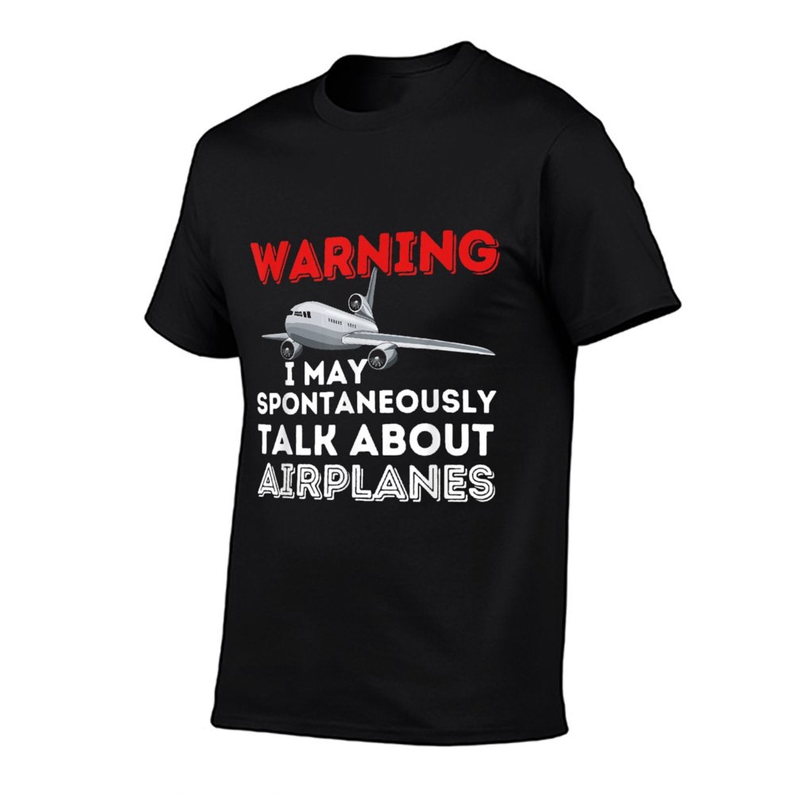 I May Talk About Airplanes - Funny Pilot & Aviation Airplane T-Shirt