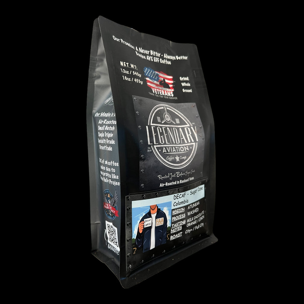 FAA Agent DECAF | Sugar Cane Colombian | Sweet and Smooth