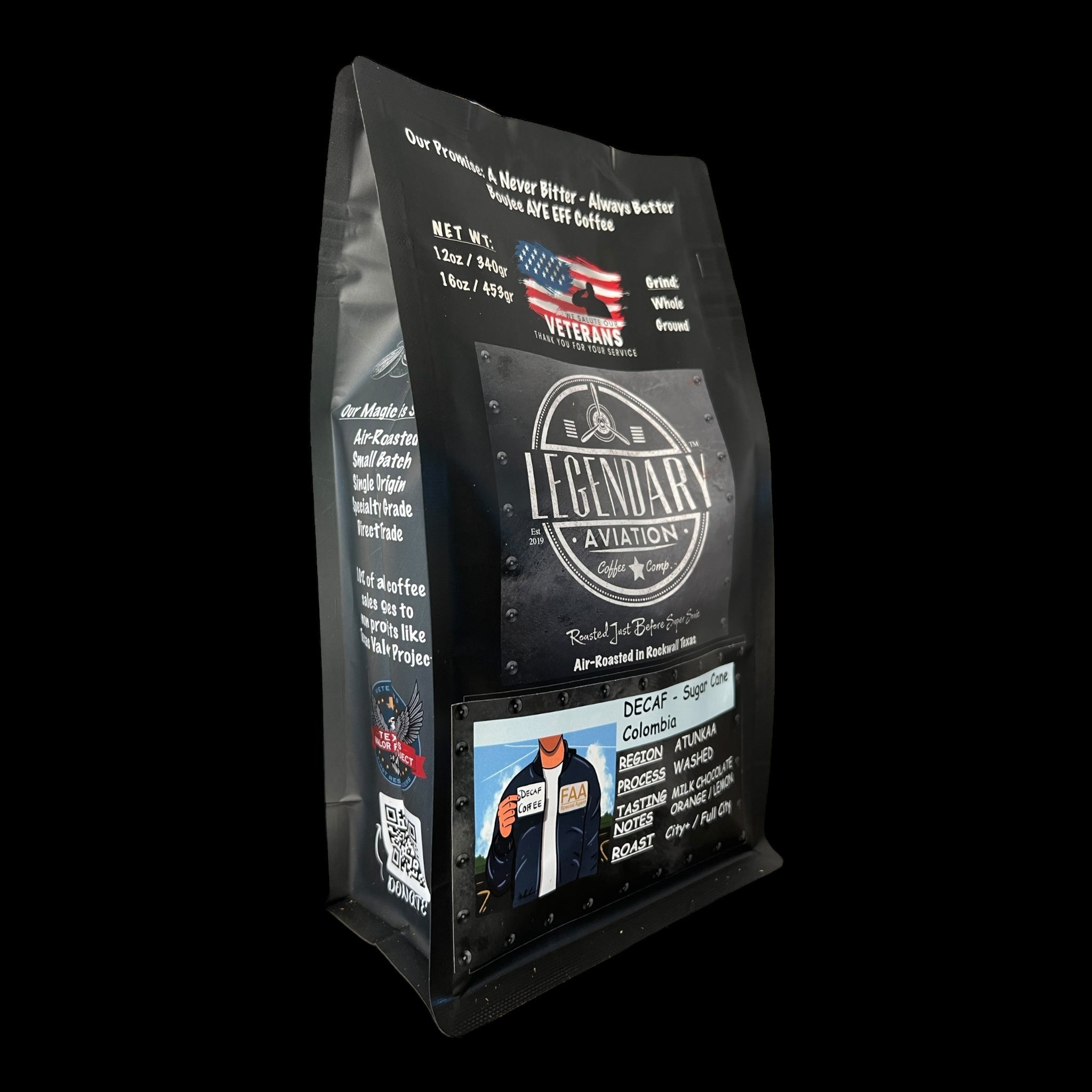 FAA Agent DECAF | Sugar Cane Colombian | Sweet and Smooth