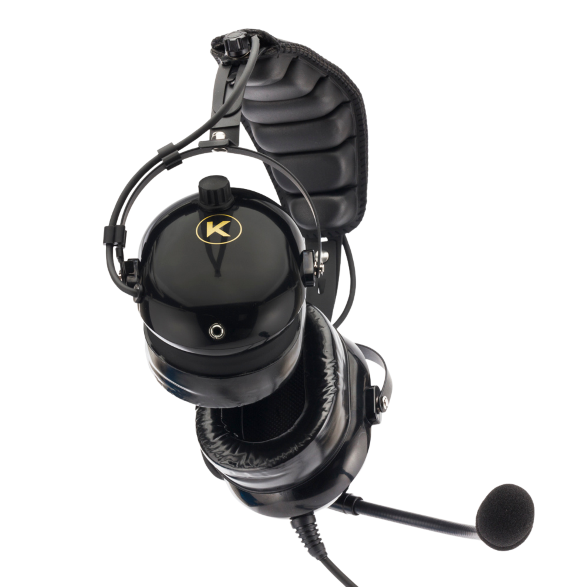 Kore Aviation KA-1 General Aviation Headset (Mono & Stereo) with Headset Bag - Dual GA Plugs
