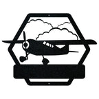 Airplane Monogram - Side View