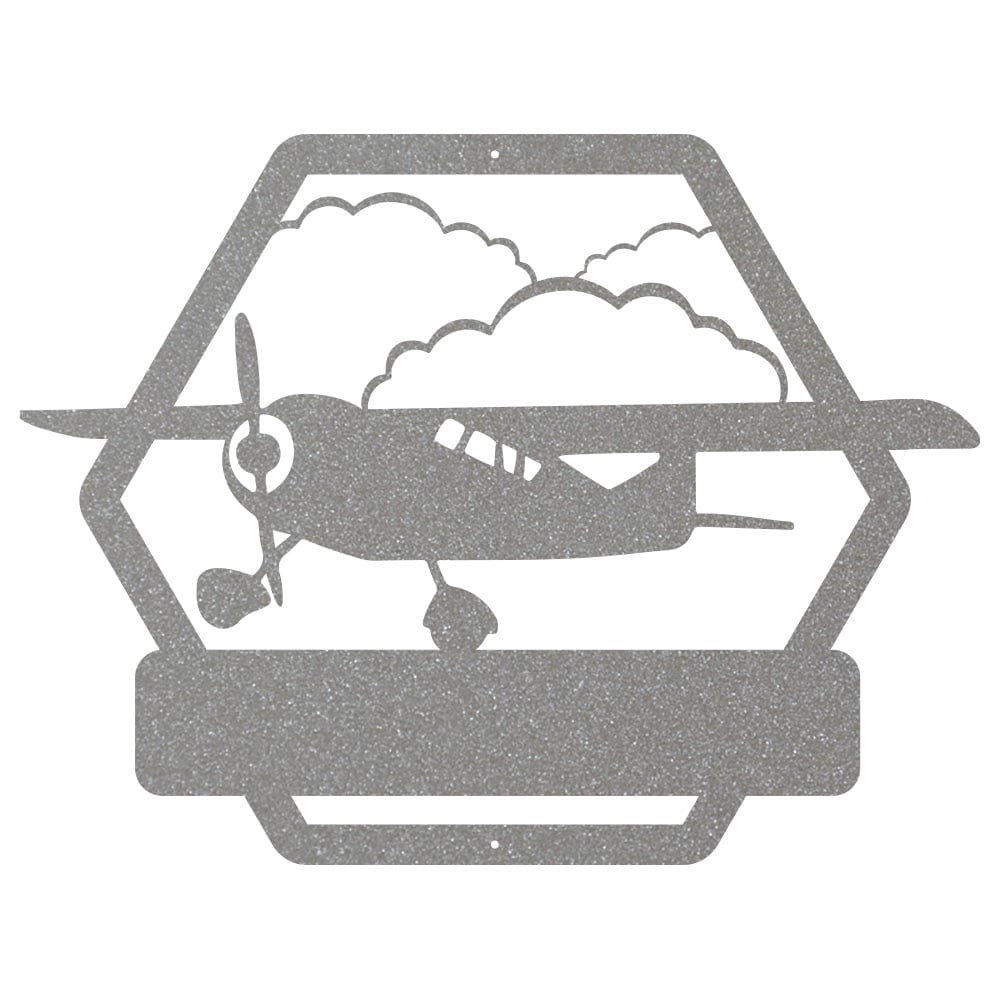 Airplane Monogram - Side View