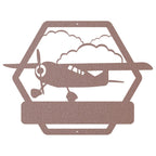Airplane Monogram - Side View