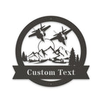 AVIATION-F-35C Military Pilot Custom Sign