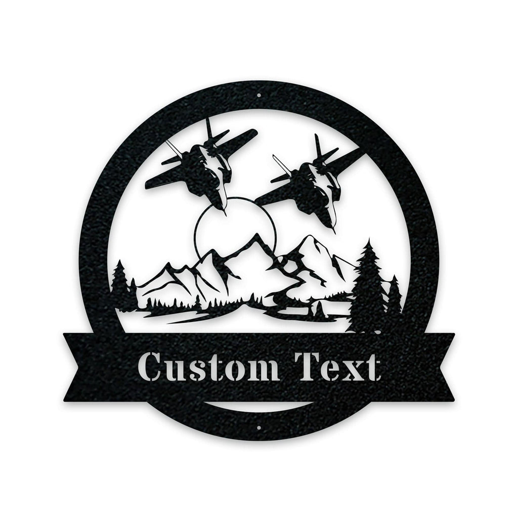 AVIATION-F-35C Military Pilot Custom Sign