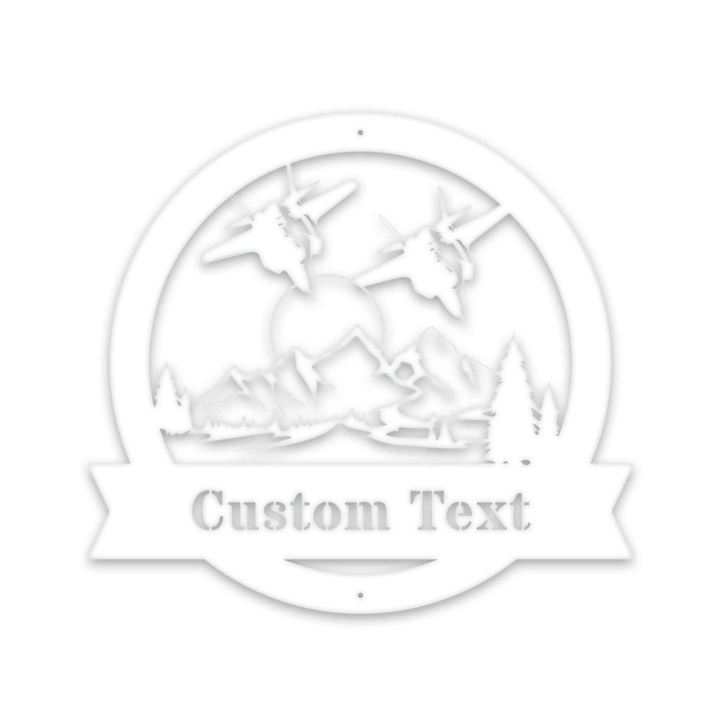 AVIATION-F-35C Military Pilot Custom Sign