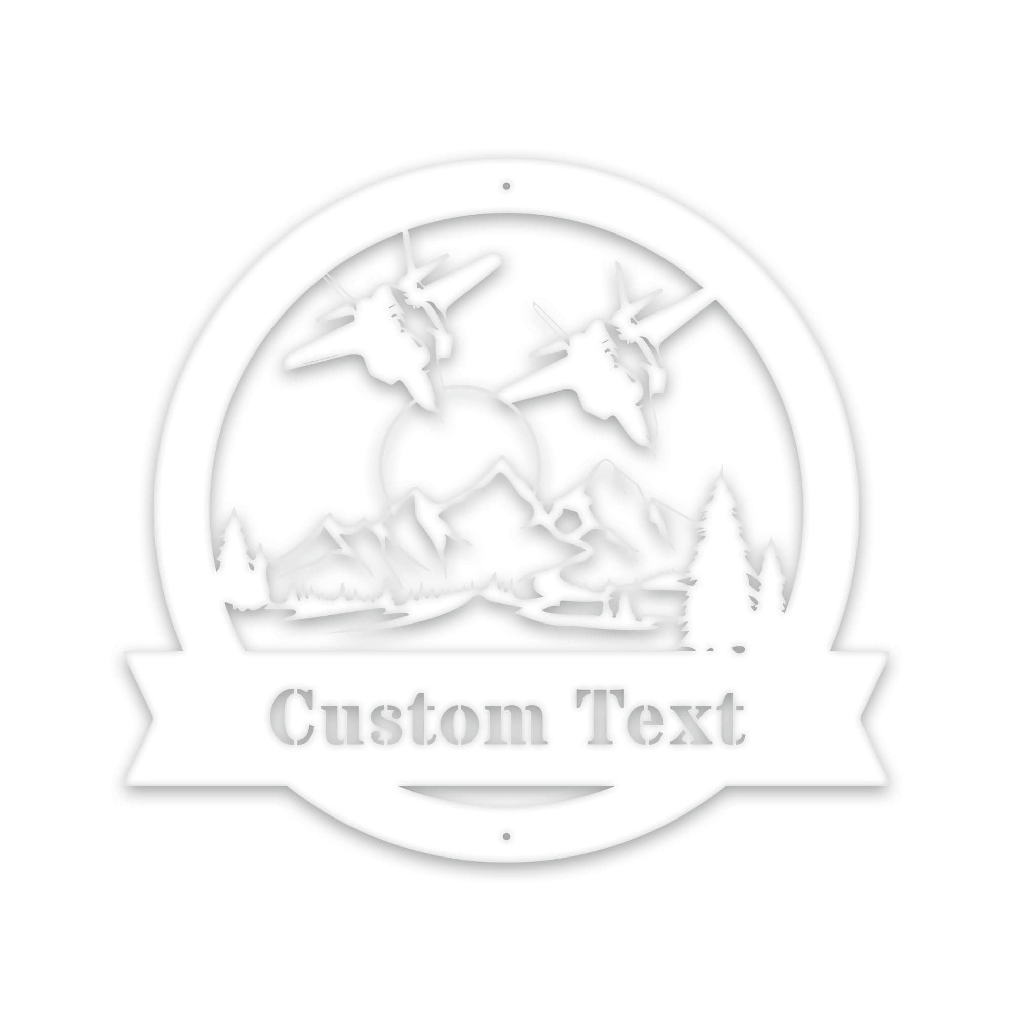 AVIATION-F-35C Military Pilot Custom Sign